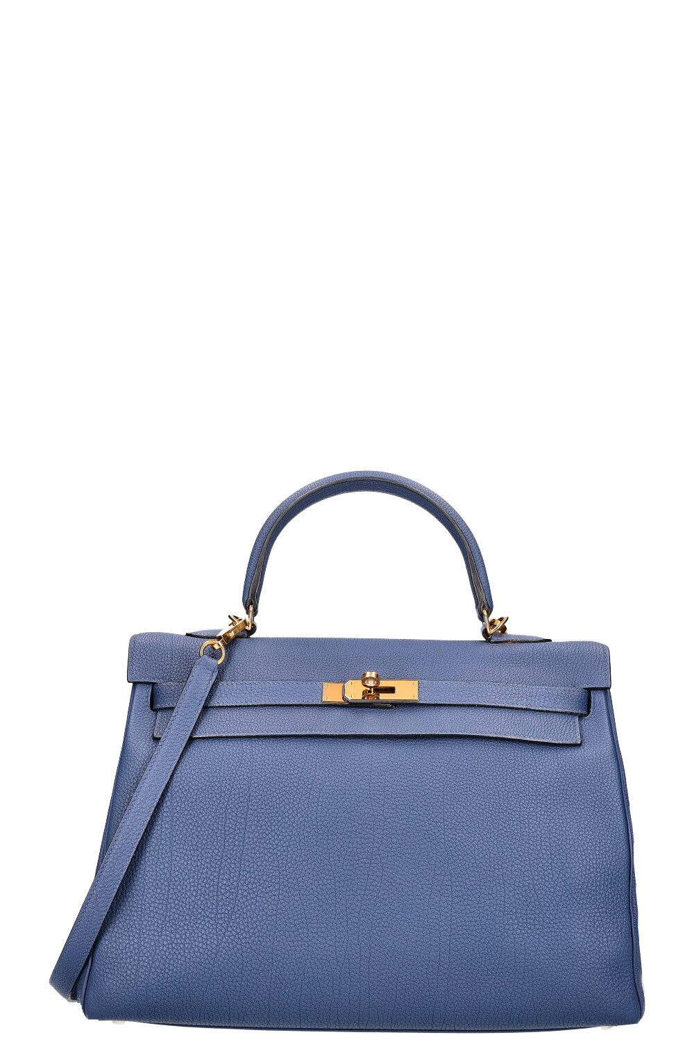 HERMÈS Kelly 35 Togo Brighton Blue