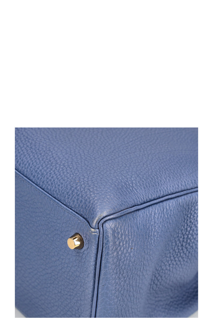 HERMÈS Kelly 35 Togo Brighton Blue