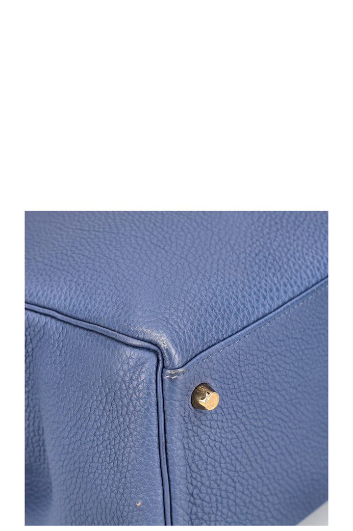HERMÈS Kelly 35 Togo Brighton Blue