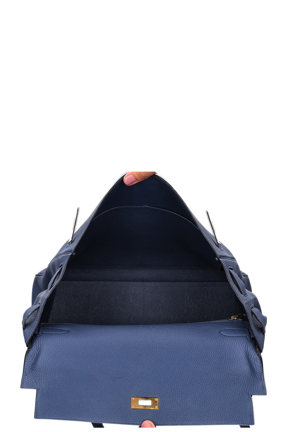 HERMÈS Kelly 35 Togo Brighton Blue