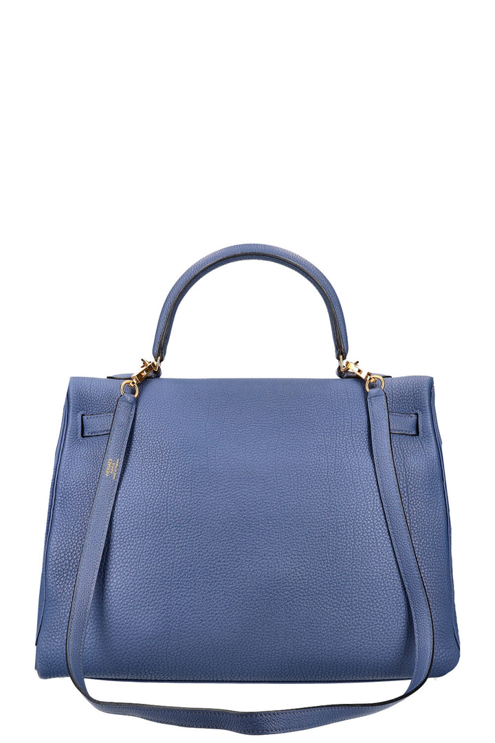 HERMÈS Kelly 35 Togo Brighton Blue