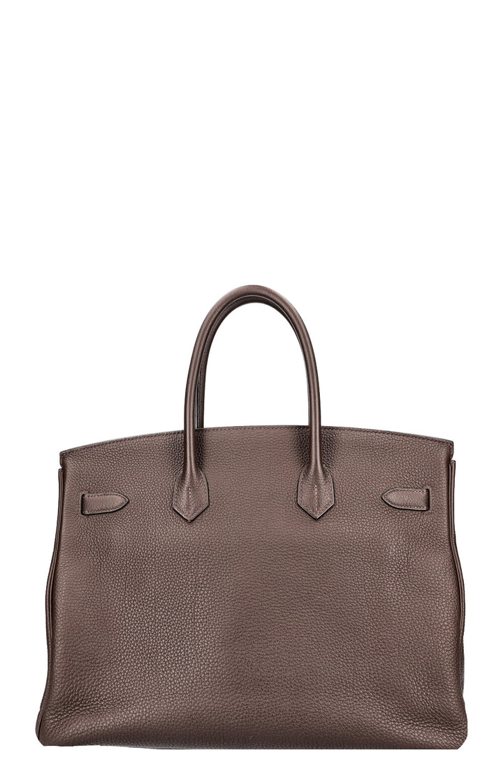HERMÈS Birkin 35 Clemence Ebene
