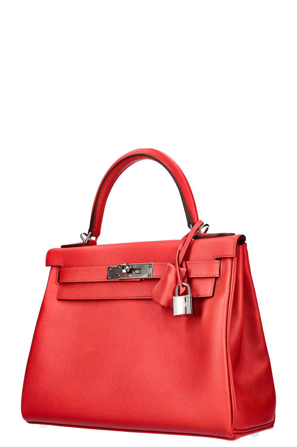 HERMÈS Kelly 28 Evercolor Verso Red 2021