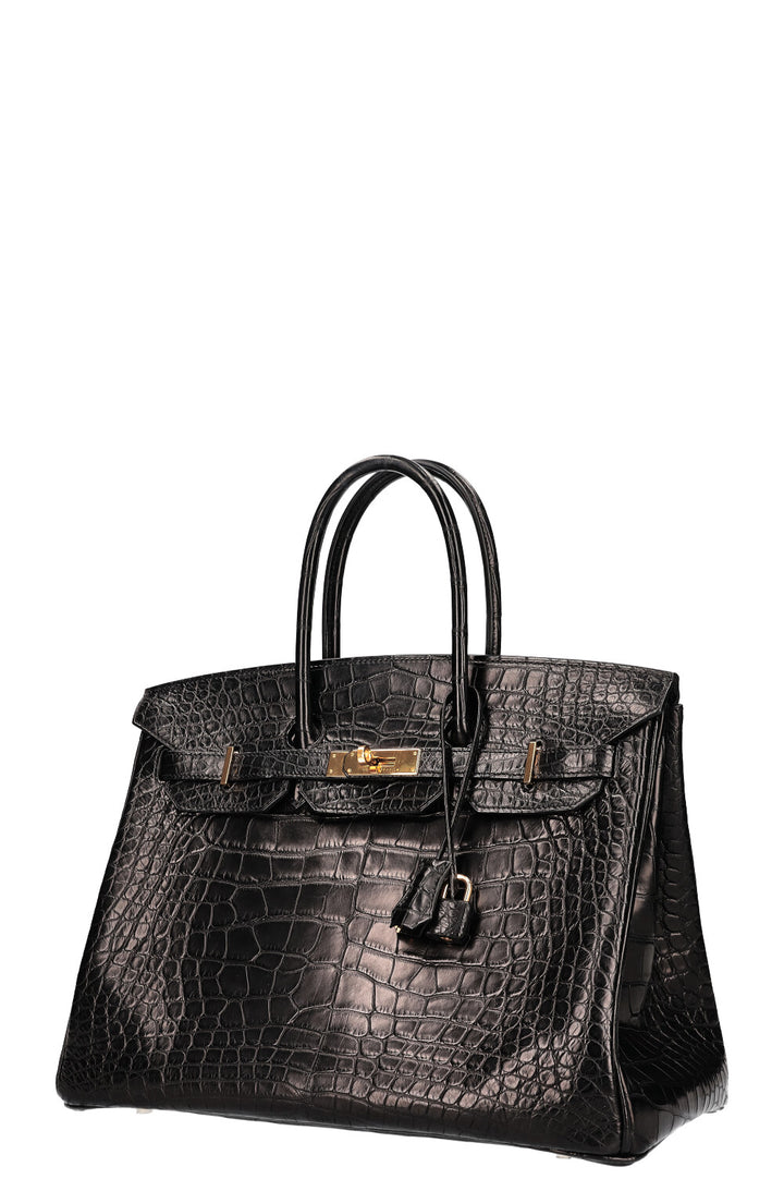 HERMES Birkin 35 Alligator Mississippiensis