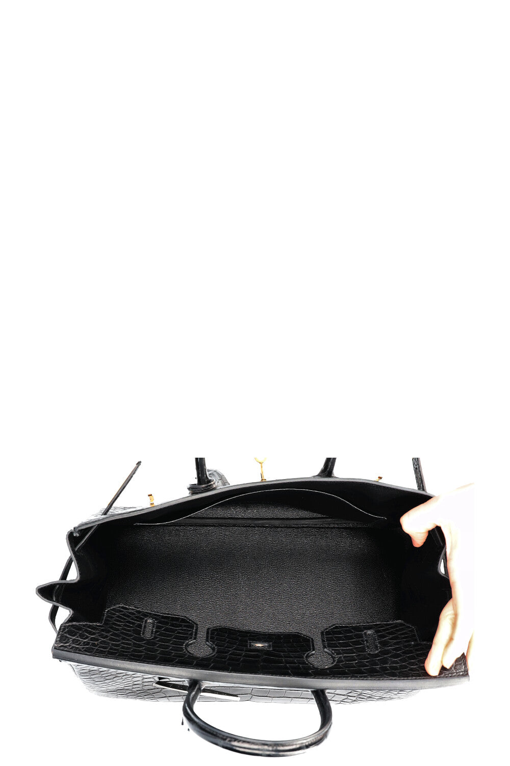 HERMES Birkin 35 Alligator Mississippiensis