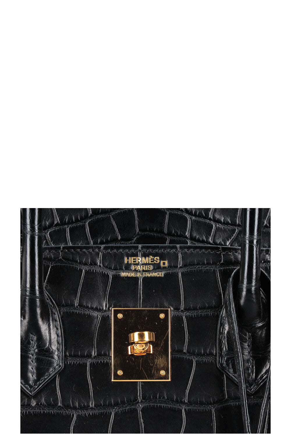HERMES Birkin 35 Alligator Mississippiensis