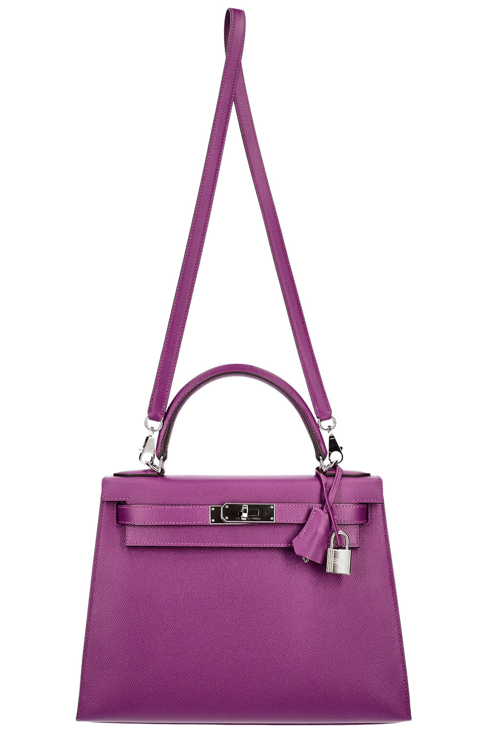 HERMÈS Kelly 28 Epsom Anémone