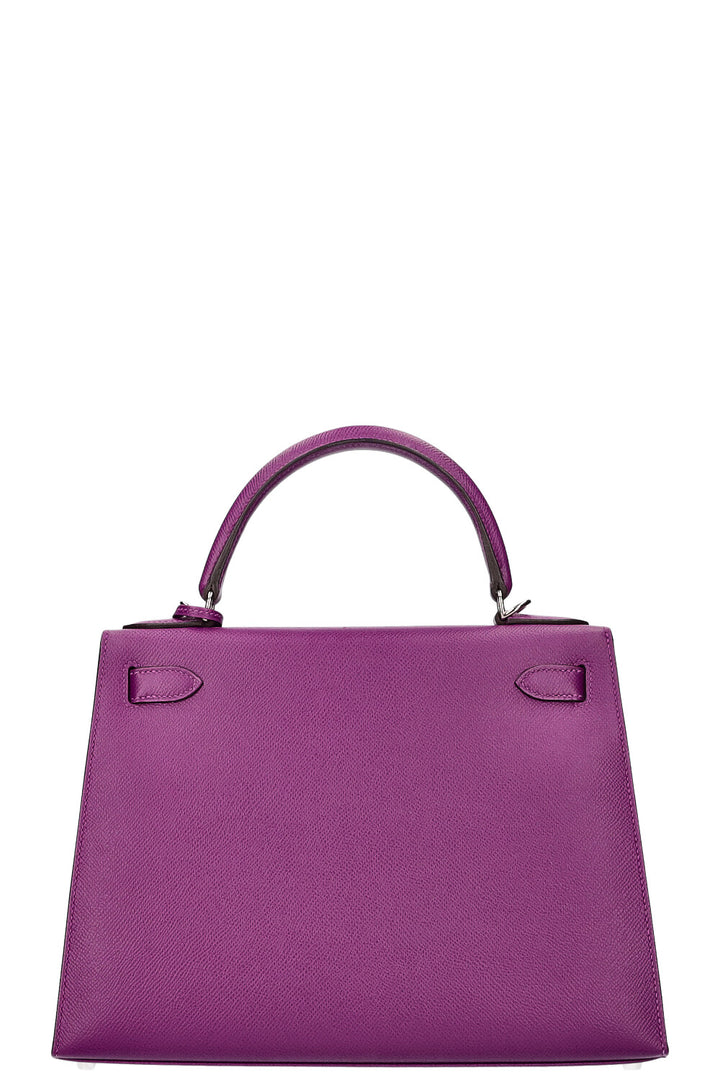 HERMÈS Kelly 28 Epsom Anémone