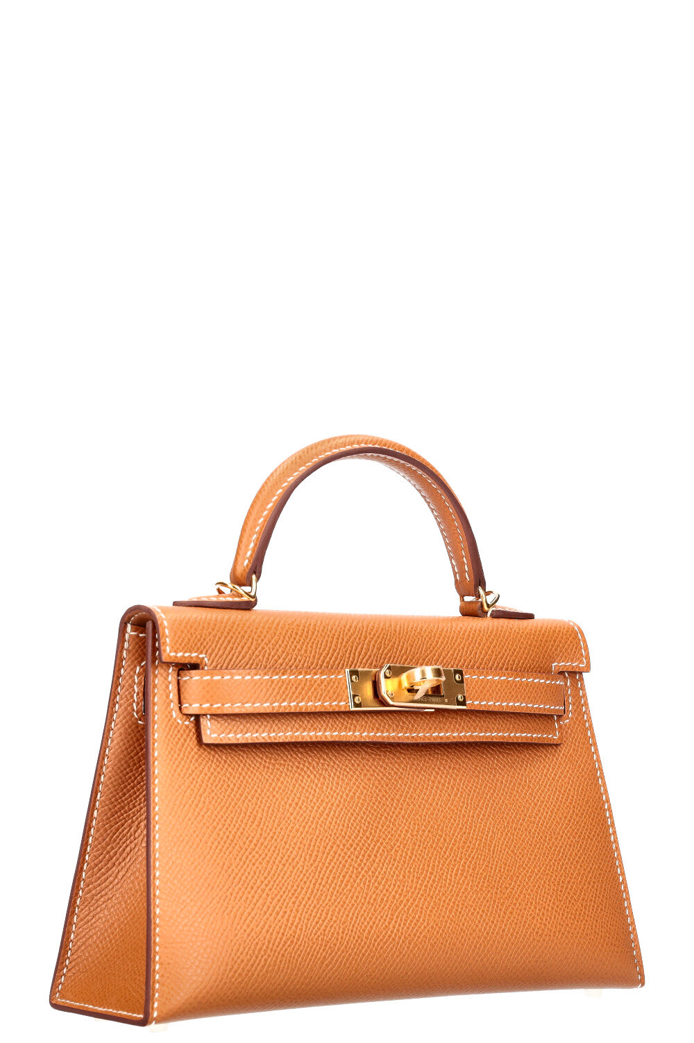 HERMÈS Mini Kelly II Epsom Gold