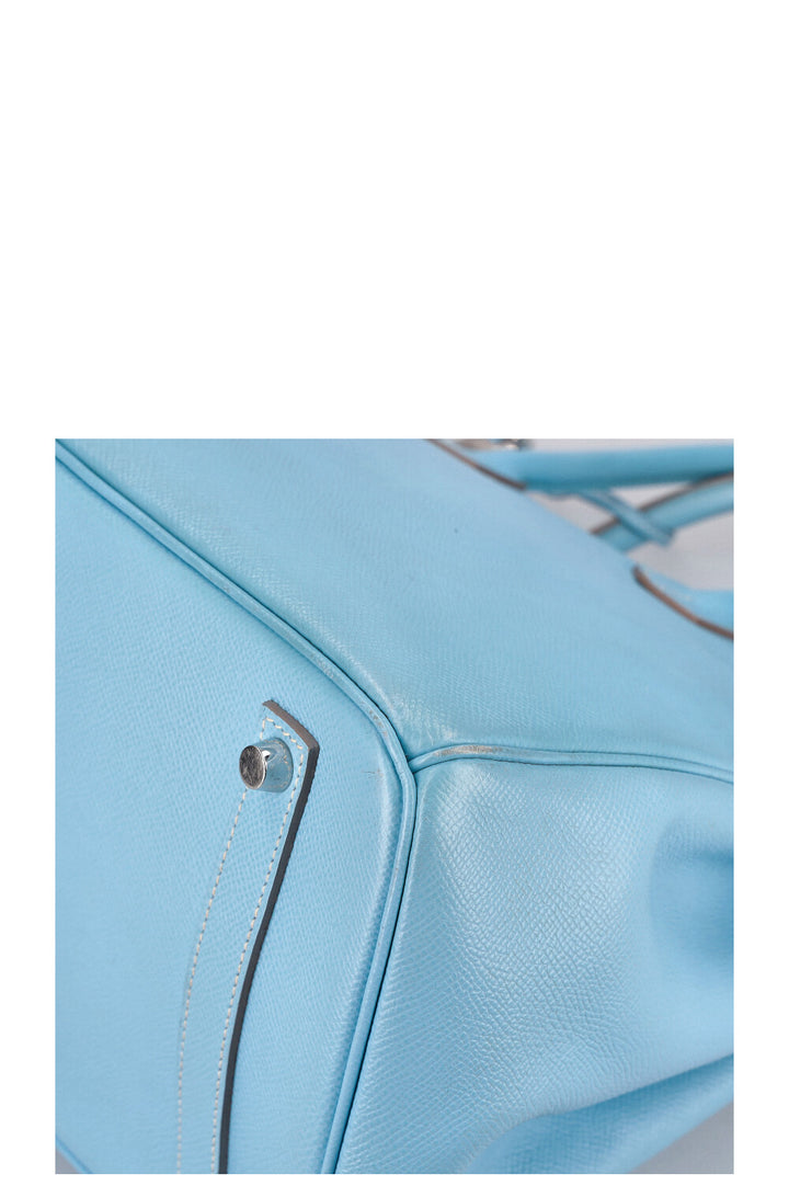 HERMÈS Birkin 35 Verso Epsom Bleu Jean