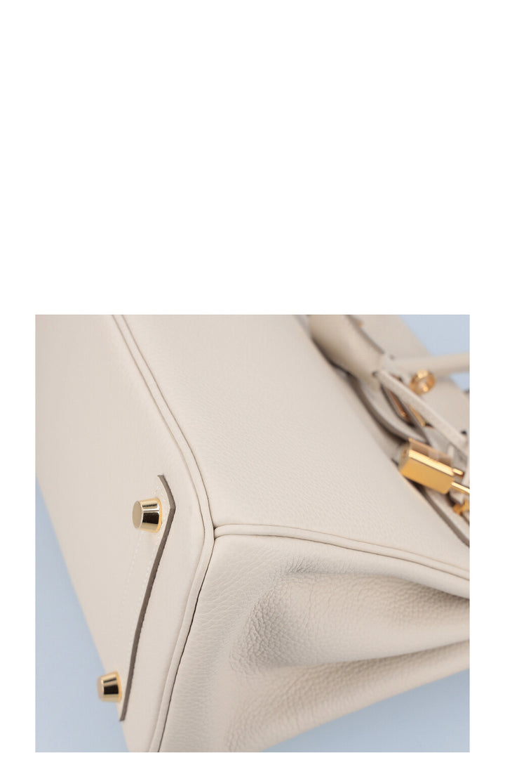HERMÈS Birkin 25 Togo Craie 2021