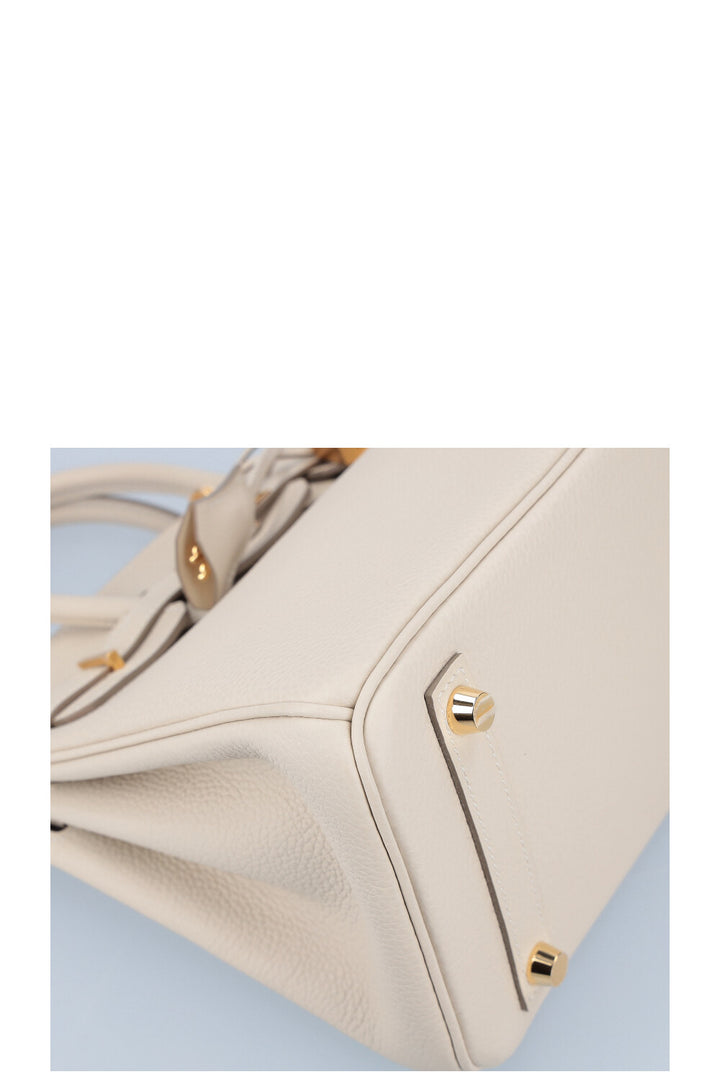 HERMÈS Birkin 25 Togo Craie 2021