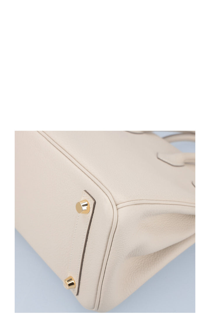HERMÈS Birkin 25 Togo Craie 2021