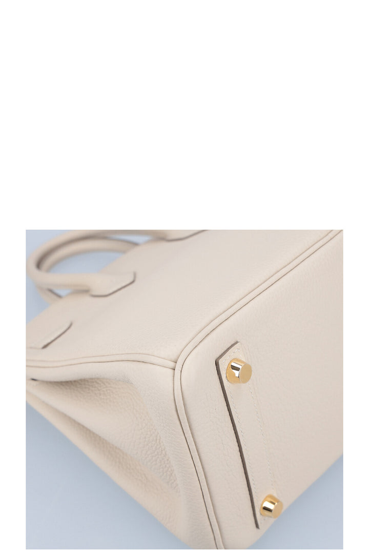 HERMÈS Birkin 25 Togo Craie 2021