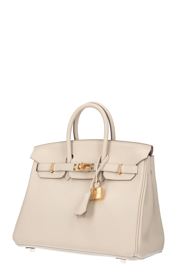 HERMÈS Birkin 25 Togo Craie 2021