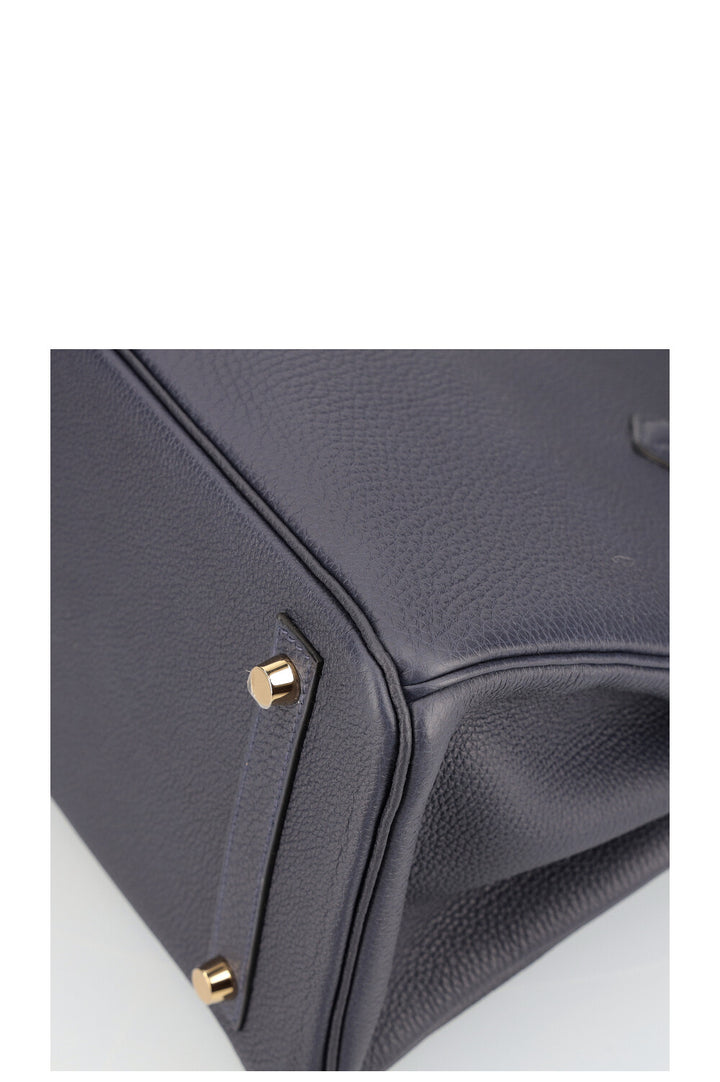 HERMÈS Birkin 30 Togo Bleu Nuit 2021