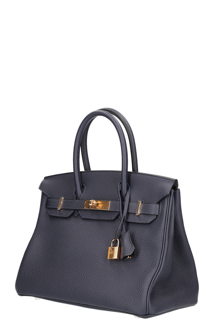 HERMÈS Birkin 30 Togo Bleu Nuit 2021