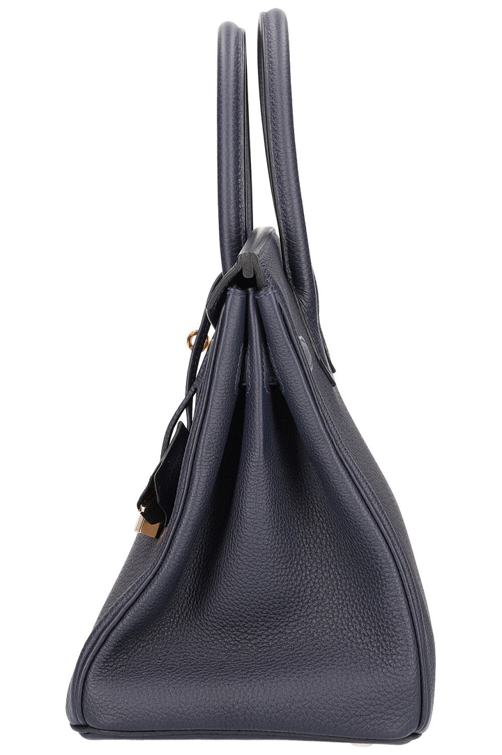HERMÈS Birkin 30 Togo Bleu Nuit 2021