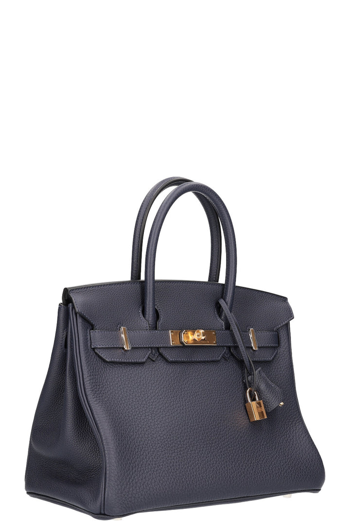 HERMÈS Birkin 30 Togo Bleu Nuit 2021