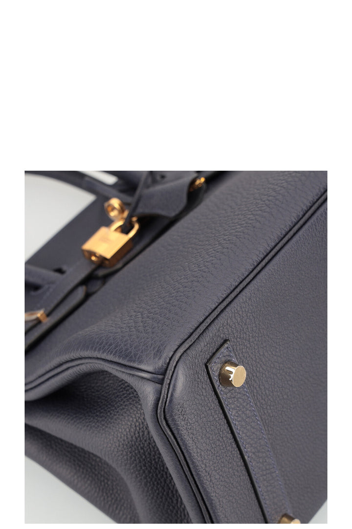 HERMÈS Birkin 30 Togo Bleu Nuit 2021