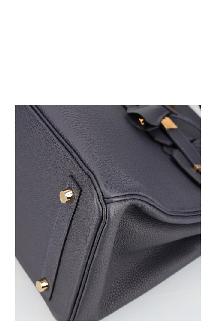 HERMÈS Birkin 30 Togo Bleu Nuit 2021