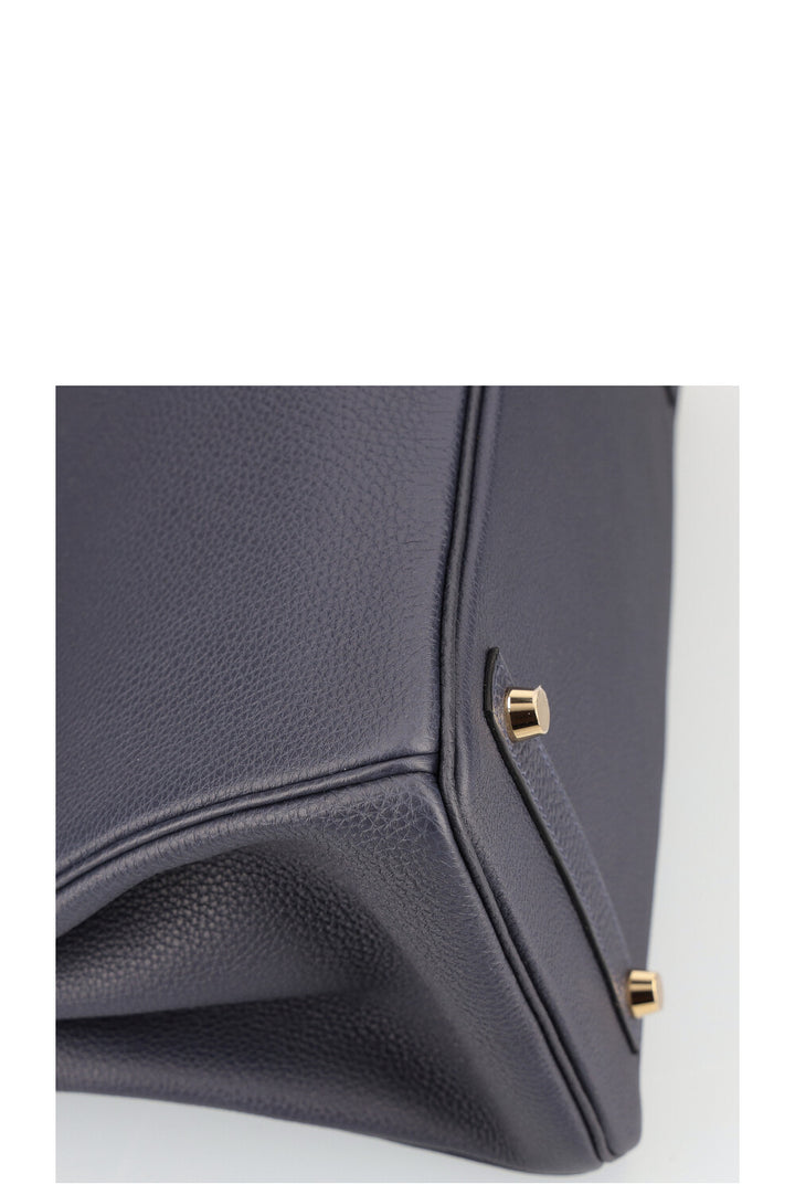 HERMÈS Birkin 30 Togo Bleu Nuit 2021