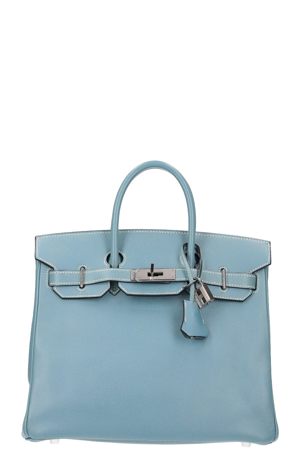 Hermès HAC 28 Bag Epsom Bleu Jean