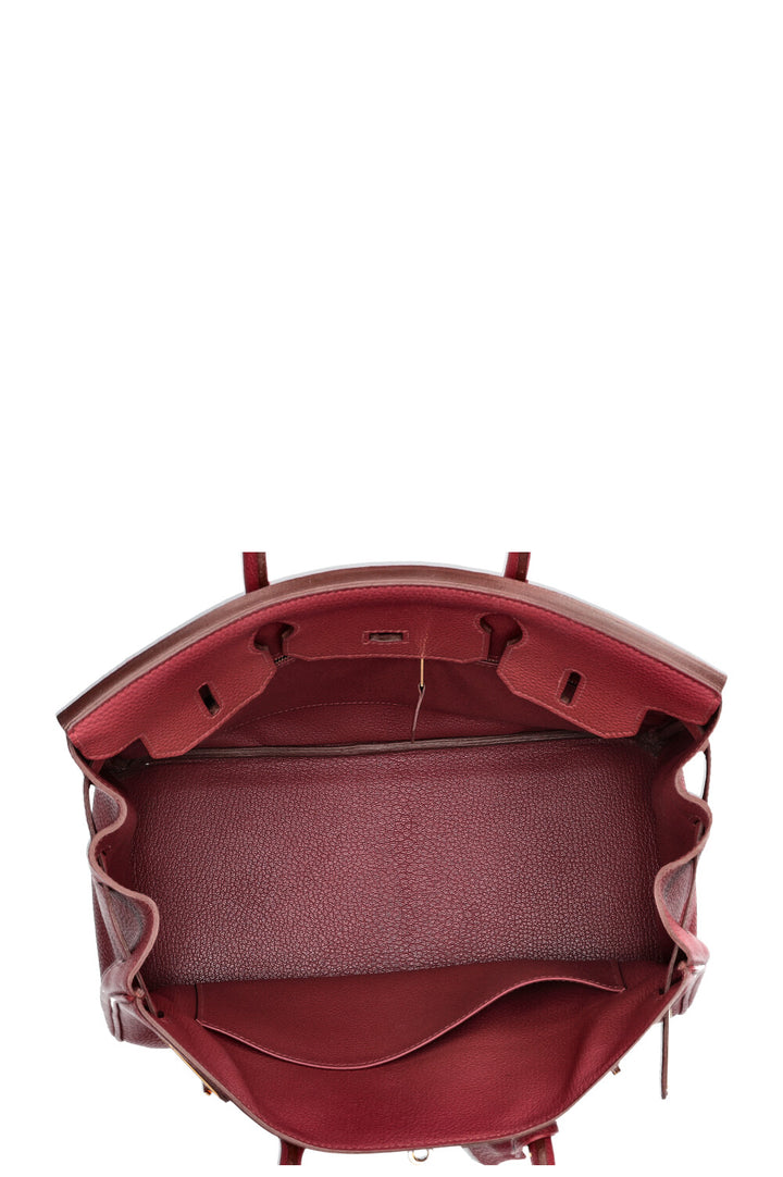 HERMÈS Birkin 30 Togo Rubis
