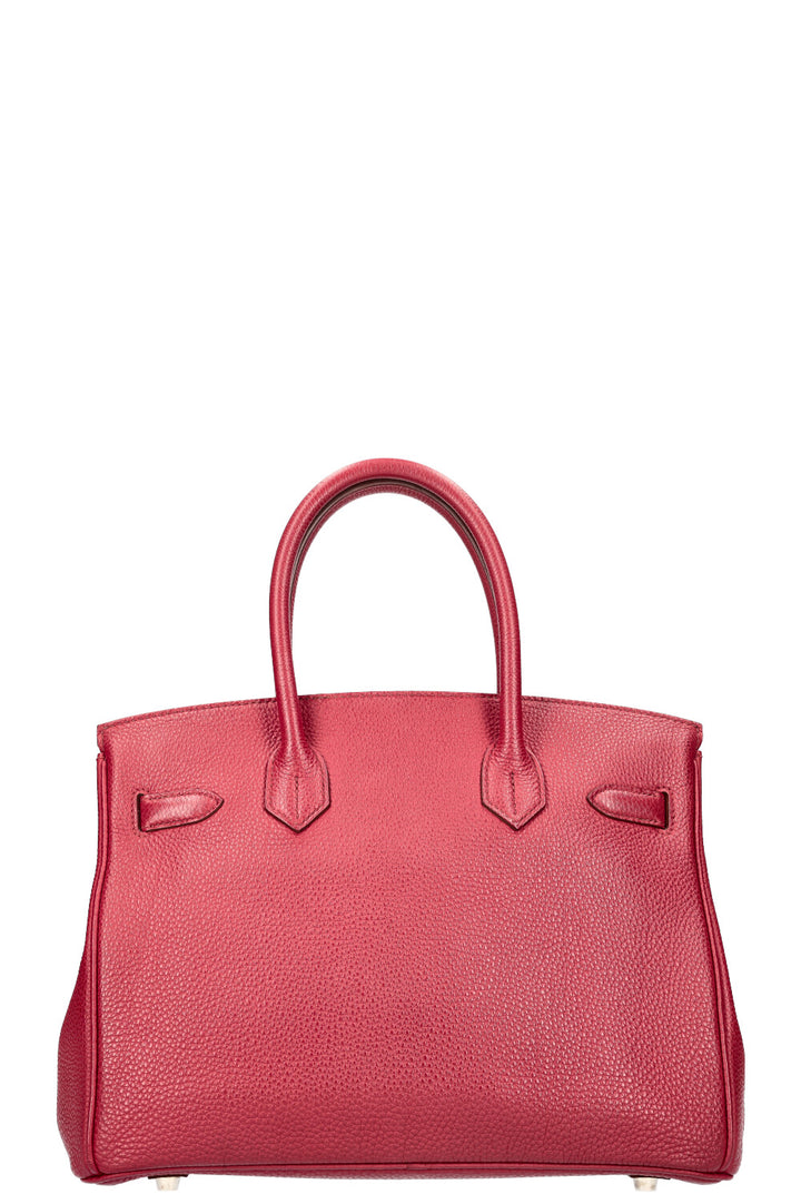 HERMÈS Birkin 30 Togo Rubis