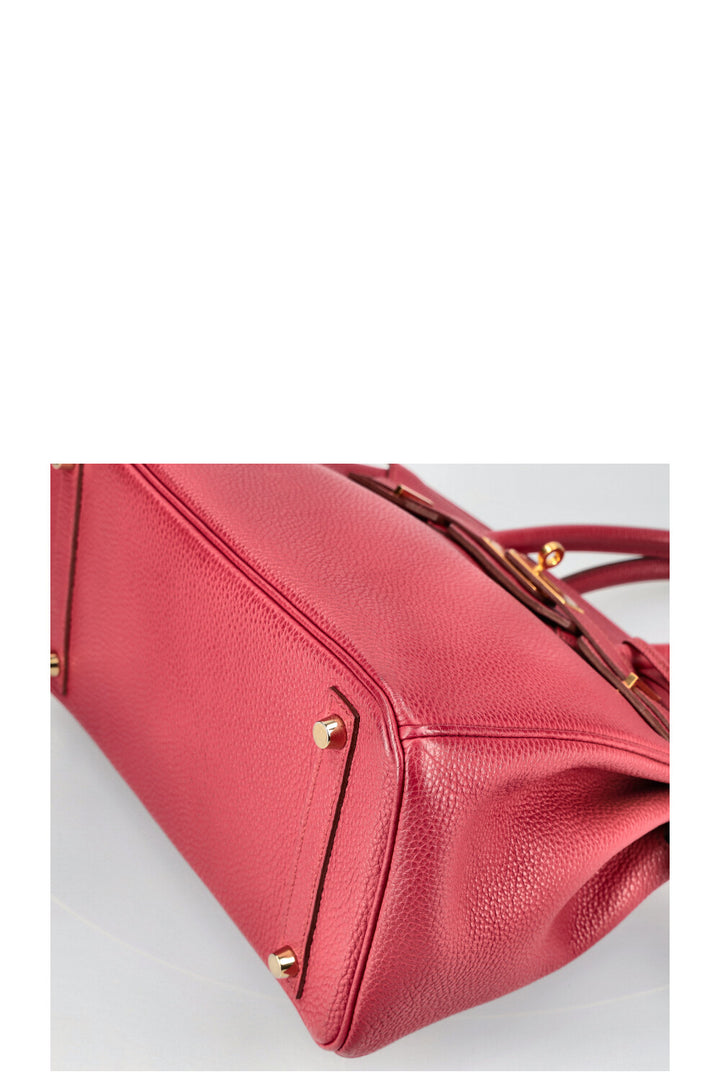 HERMÈS Birkin 30 Togo Rubis