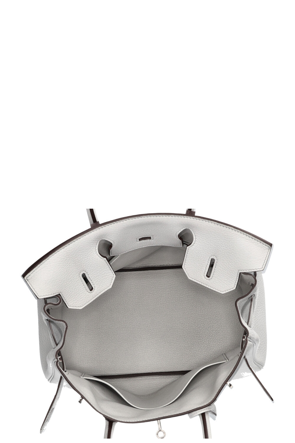 HERMÈS Birkin 30 Clemence Bleu Pale