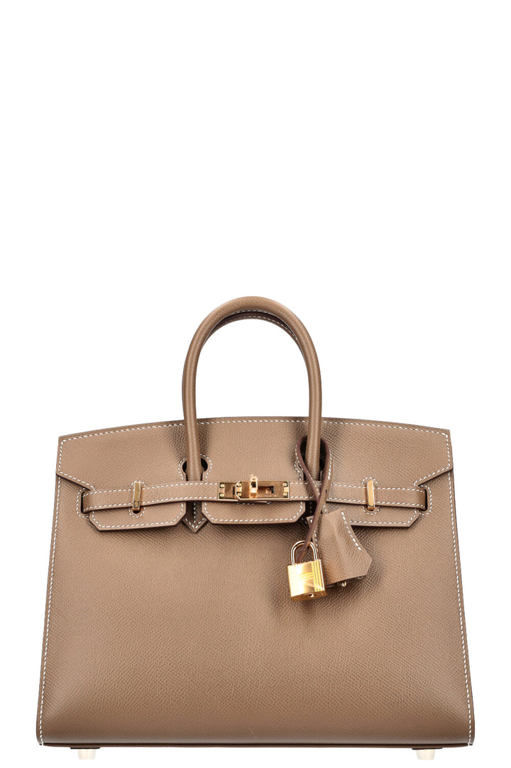 HERMÈS Birkin 25 Epsom Taupe