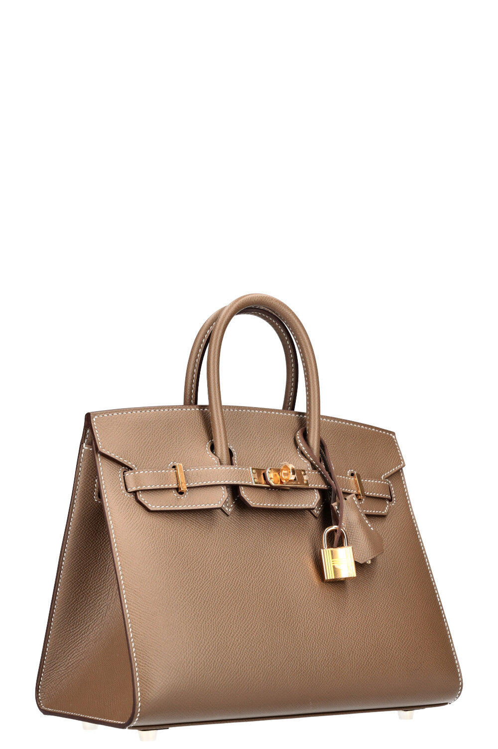 HERMÈS Birkin 25 Epsom Sellier Taupe