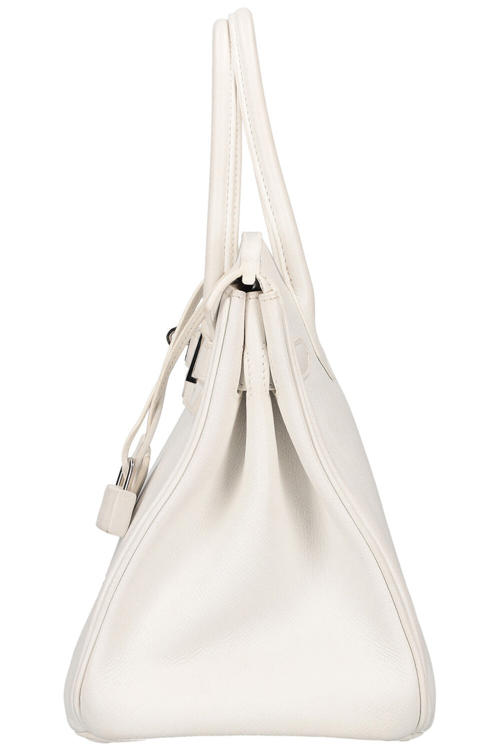 HERMÈS Birkin 30 Epsom Blanc