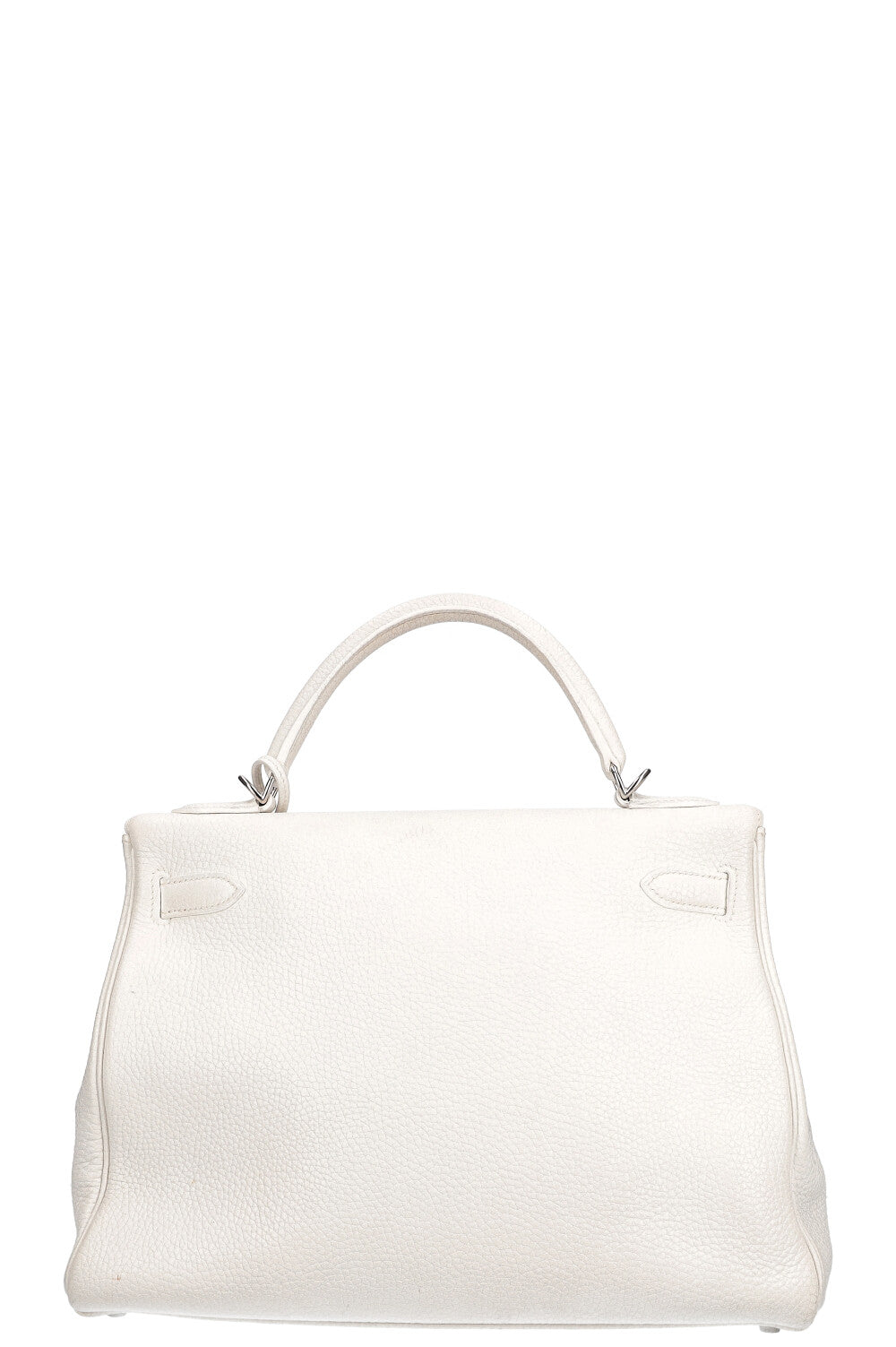 HERMÈS Kelly 32 Togo Blanc 2006