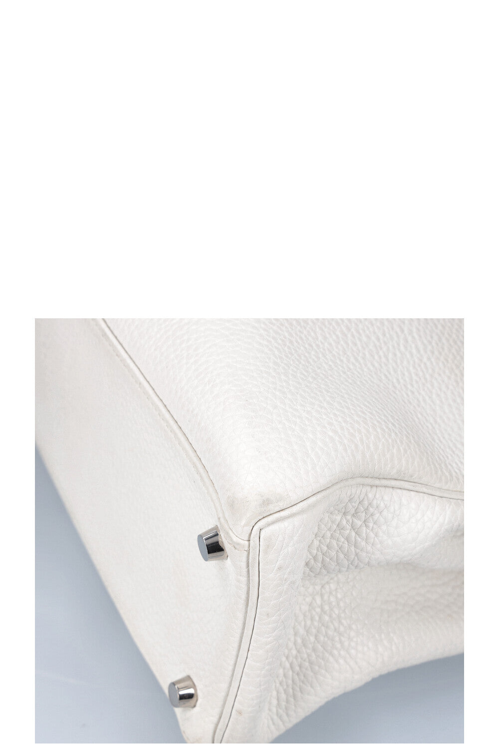 HERMÈS Kelly 32 Togo Blanc 2006