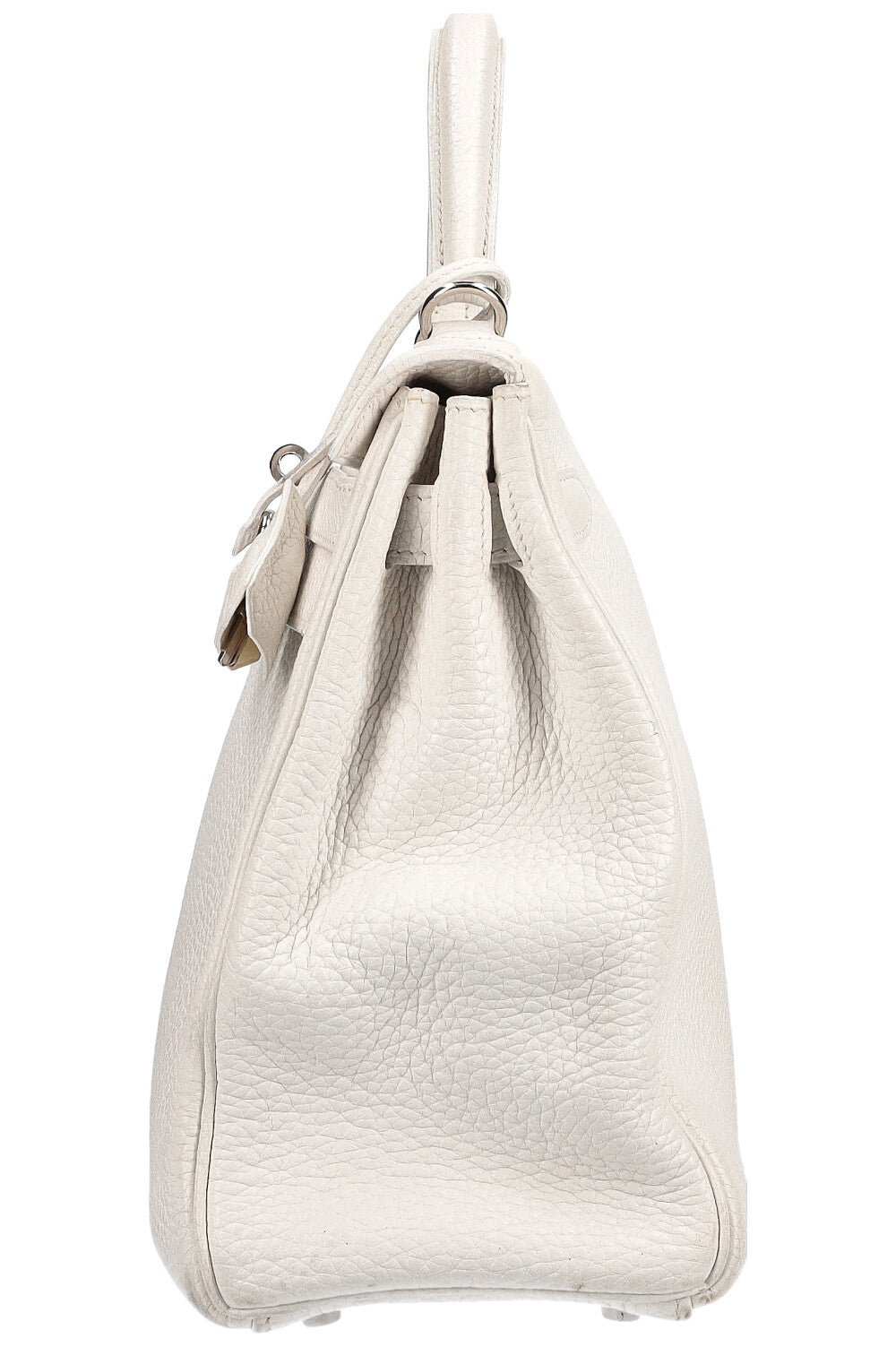 HERMÈS Kelly 32 Togo Blanc 2006