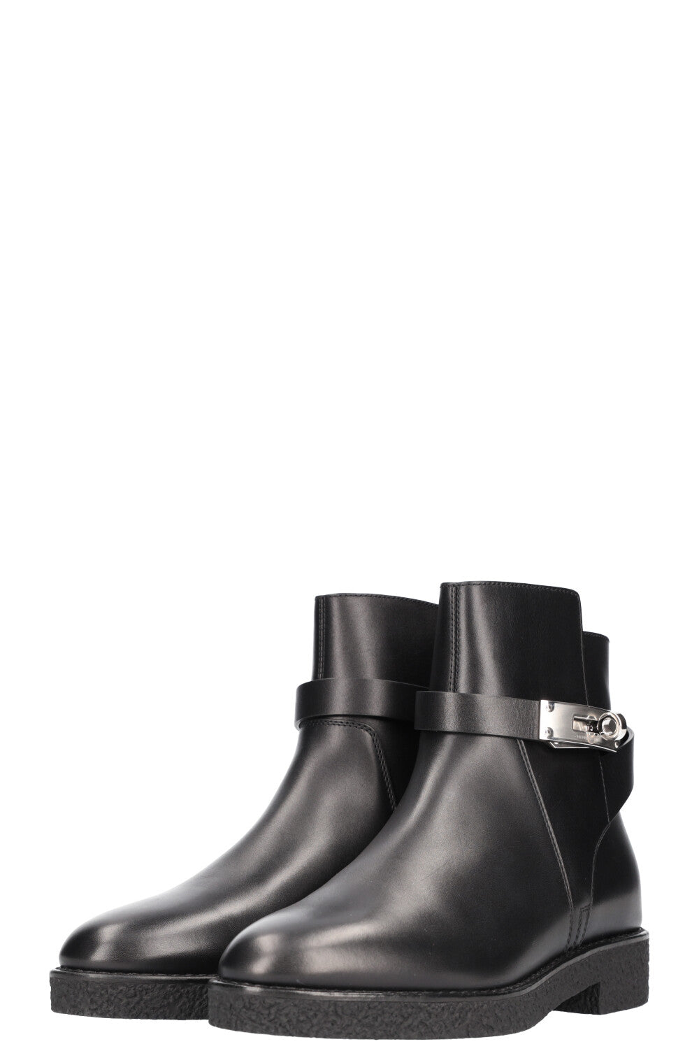 HERMÈS Follow Boots Black