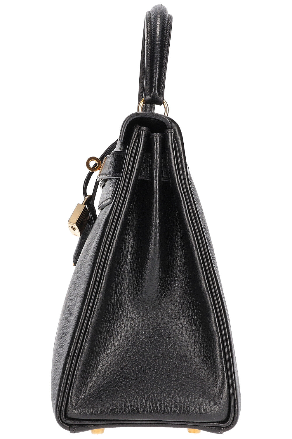 HERMÈS Kelly 28 Bag Vache Ardennes Leather Black – REAWAKE