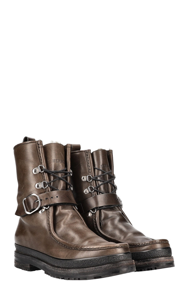 HERMÈS Bottines Vert
