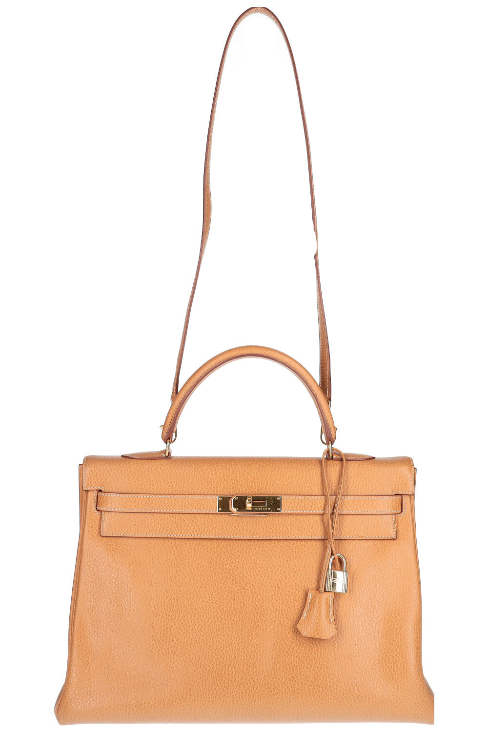 HERMÈS Kelly 35 Bag Vache Ardenne Gold