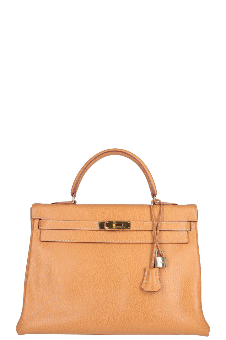 Hermès Kelly Bag 35 Vache Ardenne Gold