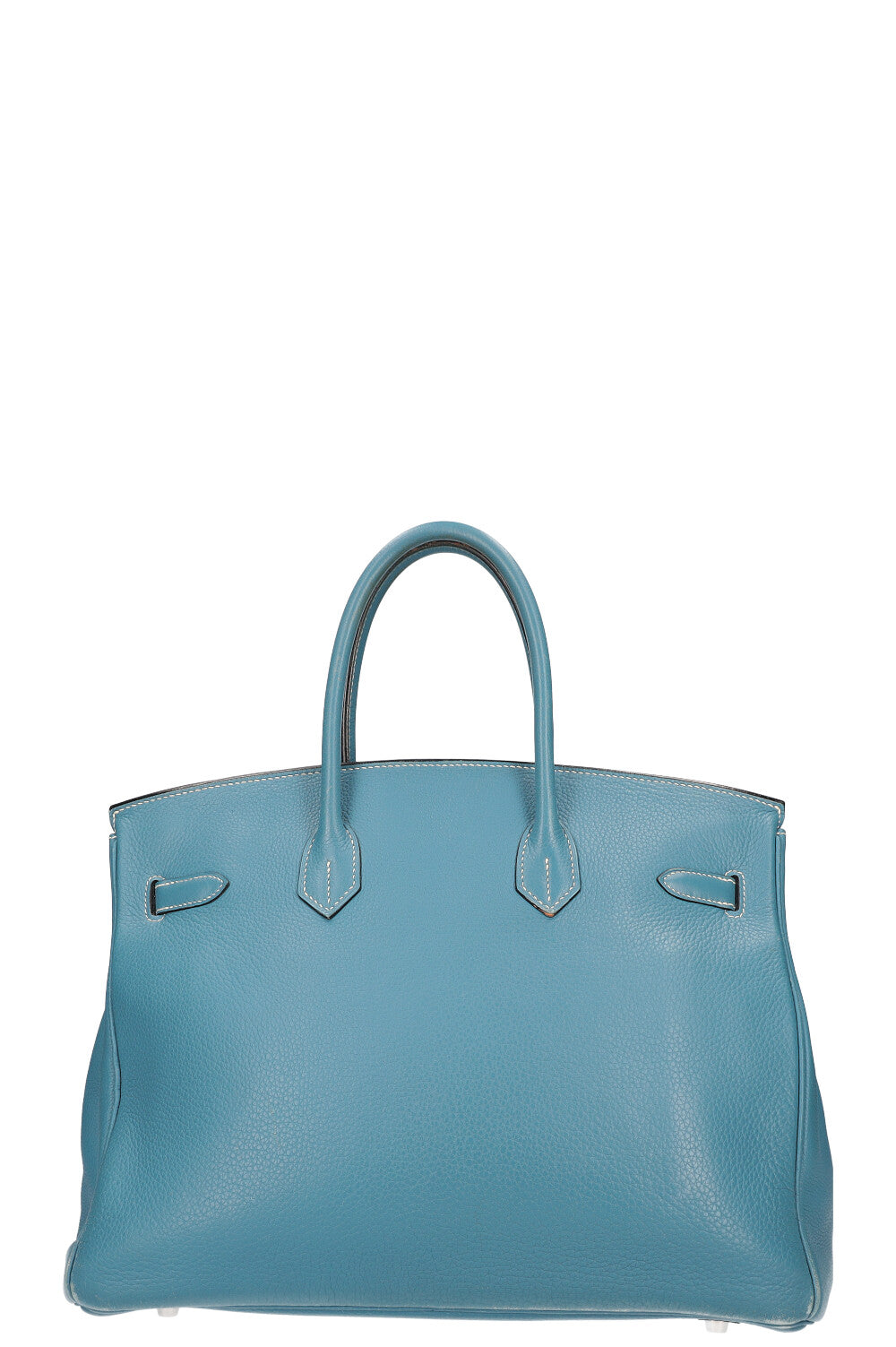 HERMÈS Birkin 35 Clemence Bleu Jean