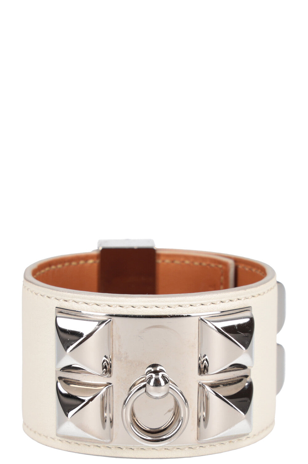 HERMÈS CDC Bracelet Swift White