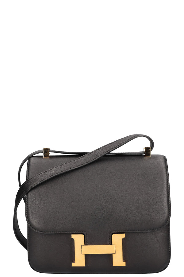 HERMÈS Constance 24 Veau Swift Noir