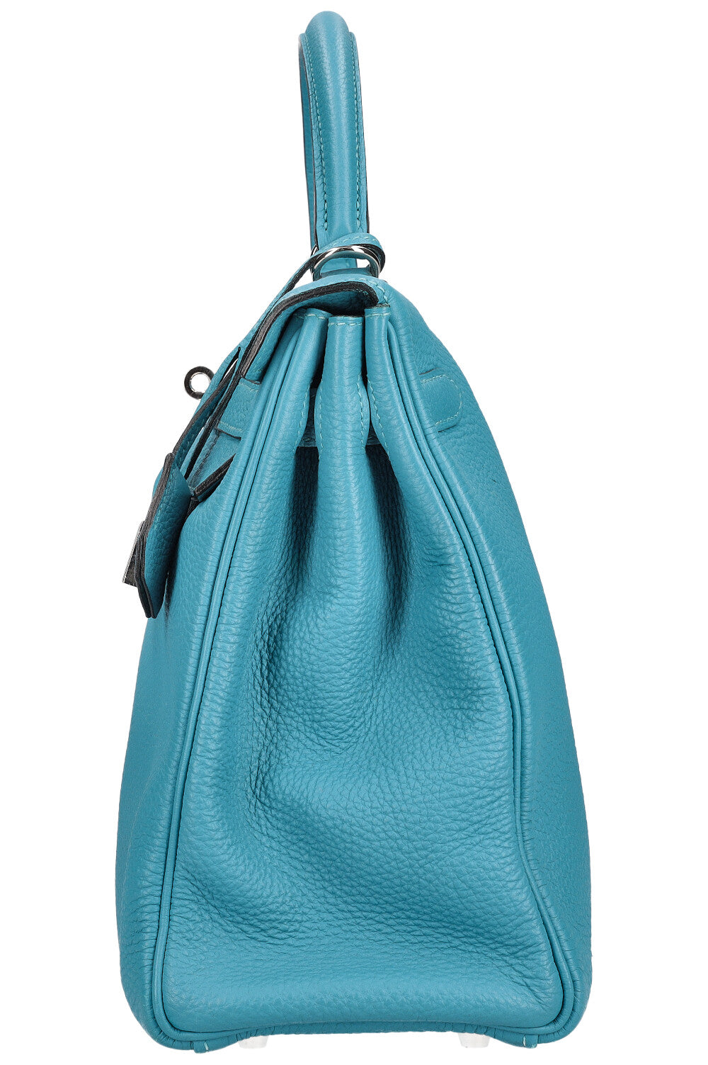 HERMÈS Kelly 32 Togo Turquoise