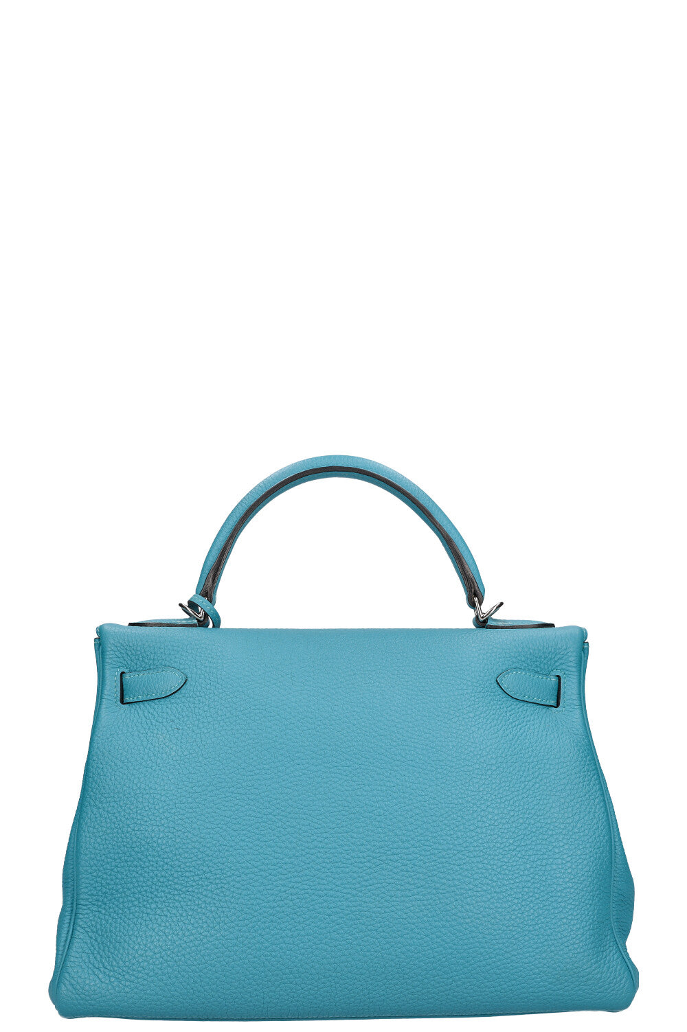 HERMÈS Kelly 32 Togo Turquoise