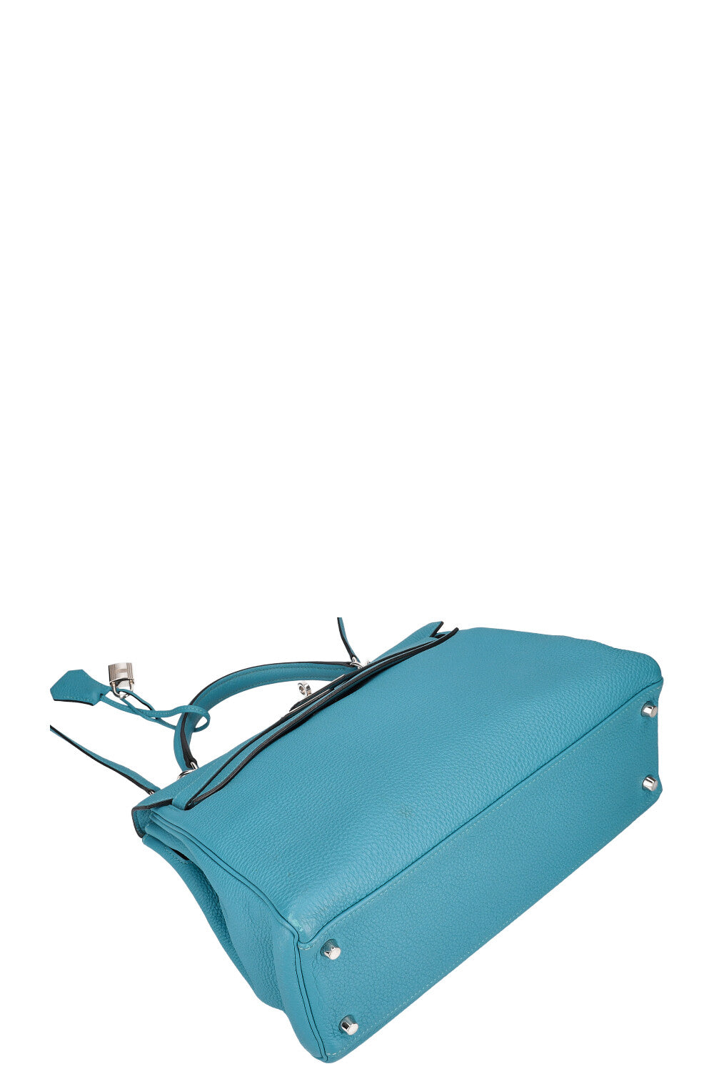 HERMÈS Kelly 32 Togo Turquoise