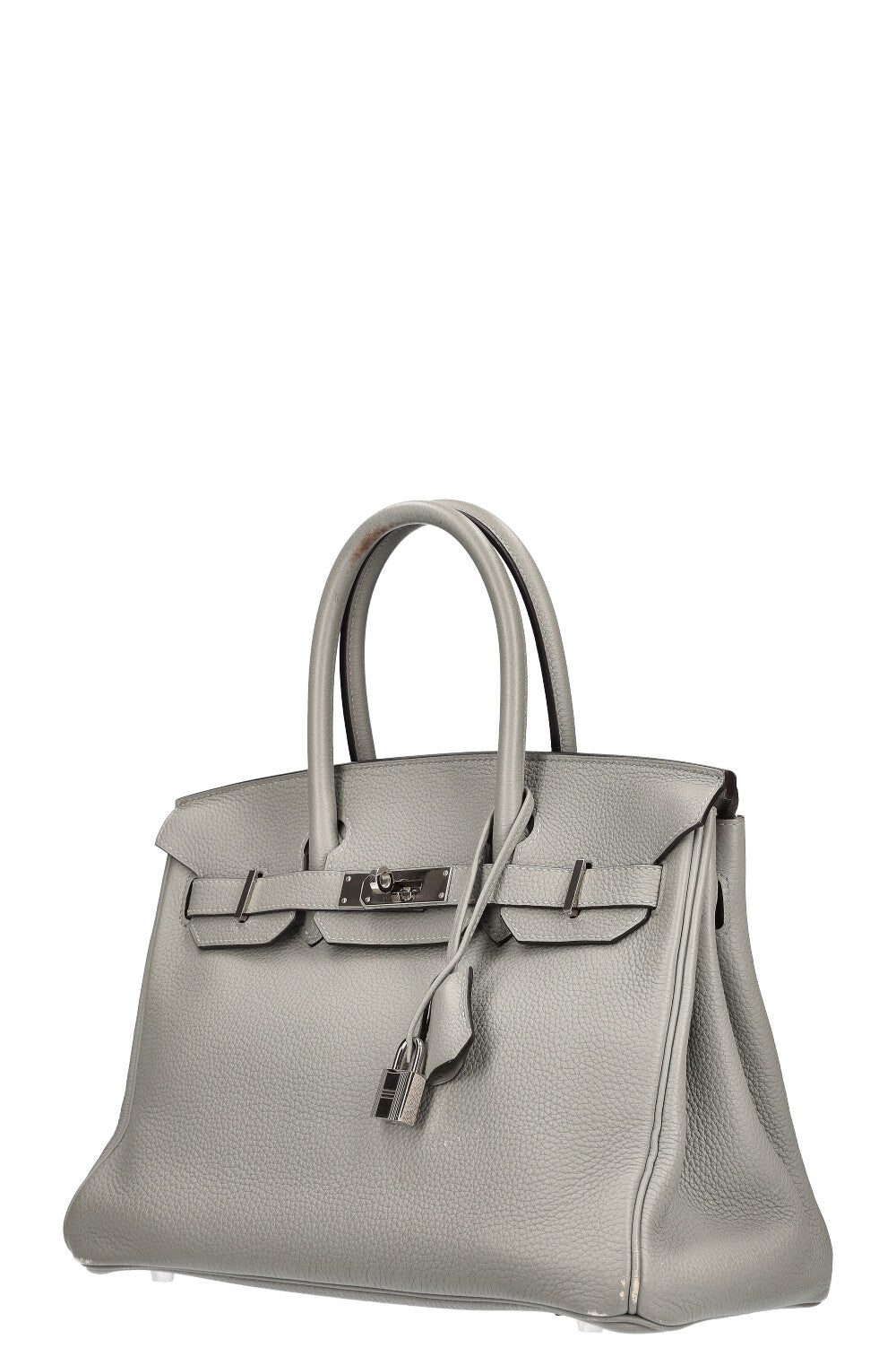 HERMÈS Birkin 30 Togo Gris Mouette