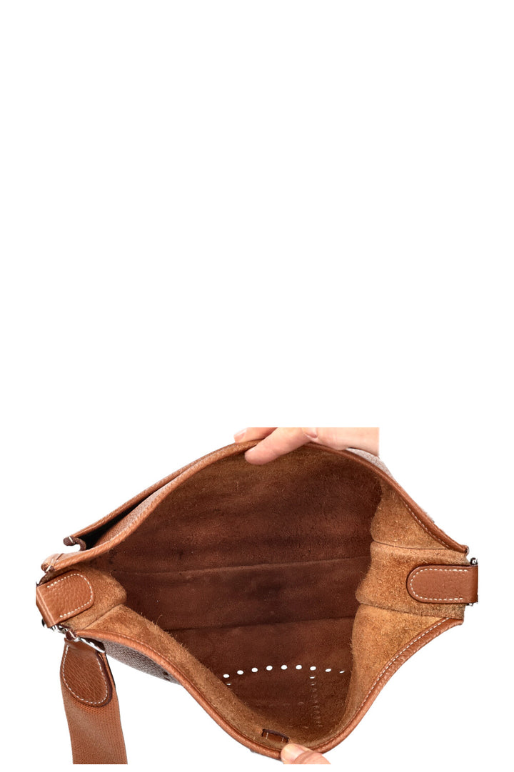 HERMÈS Evelyne PM Clemence Gold